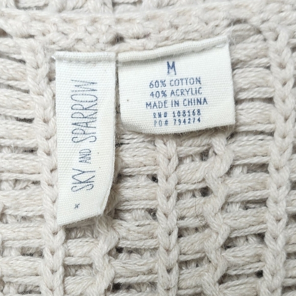 Sky and Sparrow Loose Knit Sweater - Picture 3 of 4